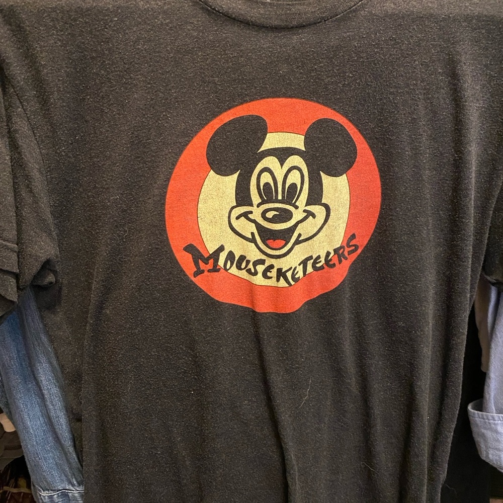 Disney Parks Black Mouseketeer Tee